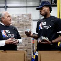 NBA stars, church leaders help feed Utah at the Bishops' Central Storehouse