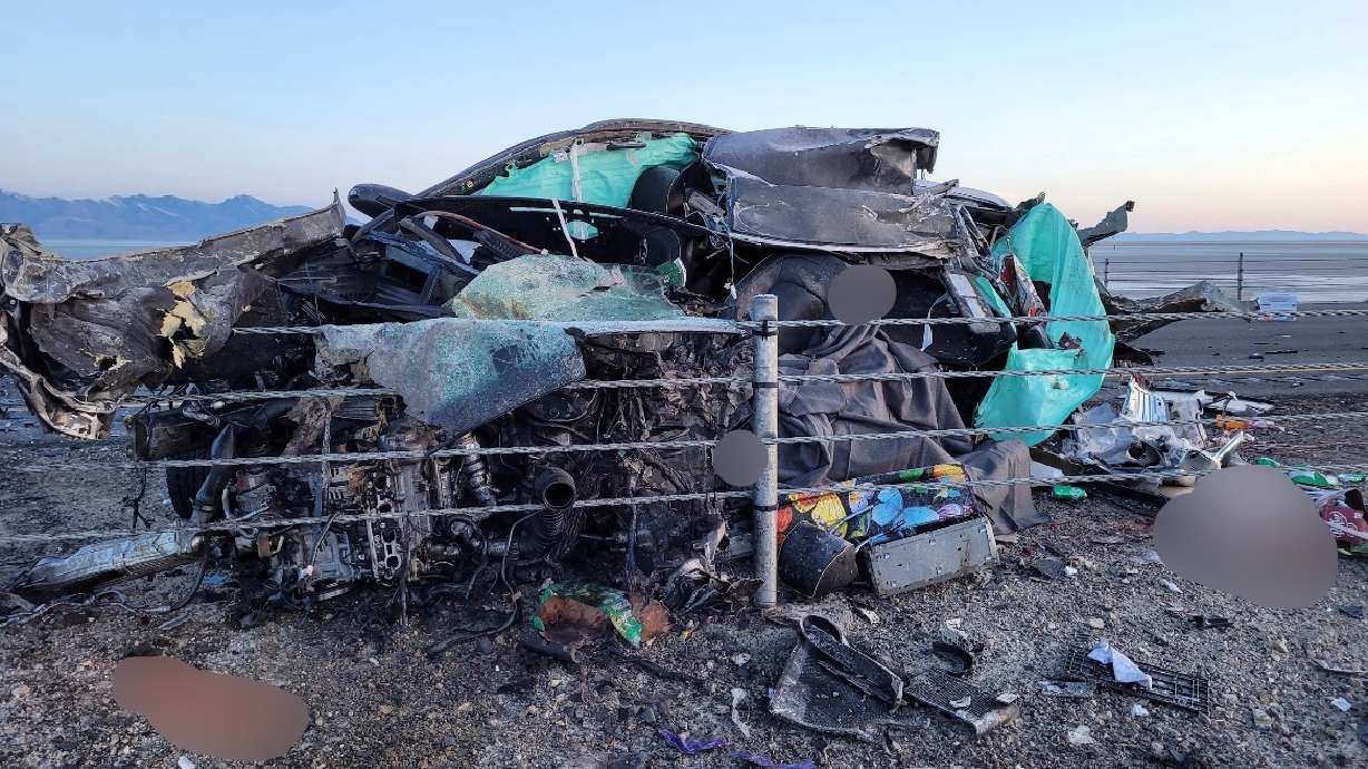 A wrong-way driver died after crashing into a semitruck about 15 miles east of Wendover at 3 a.m. Saturday.