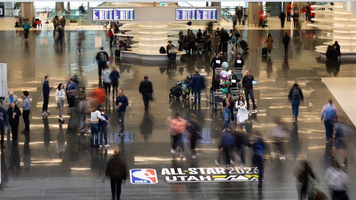 A man was sentenced to probation on Friday after admitting to assaulting a random man at the Salt Lake City International Airport and attempting to disarm an officer.