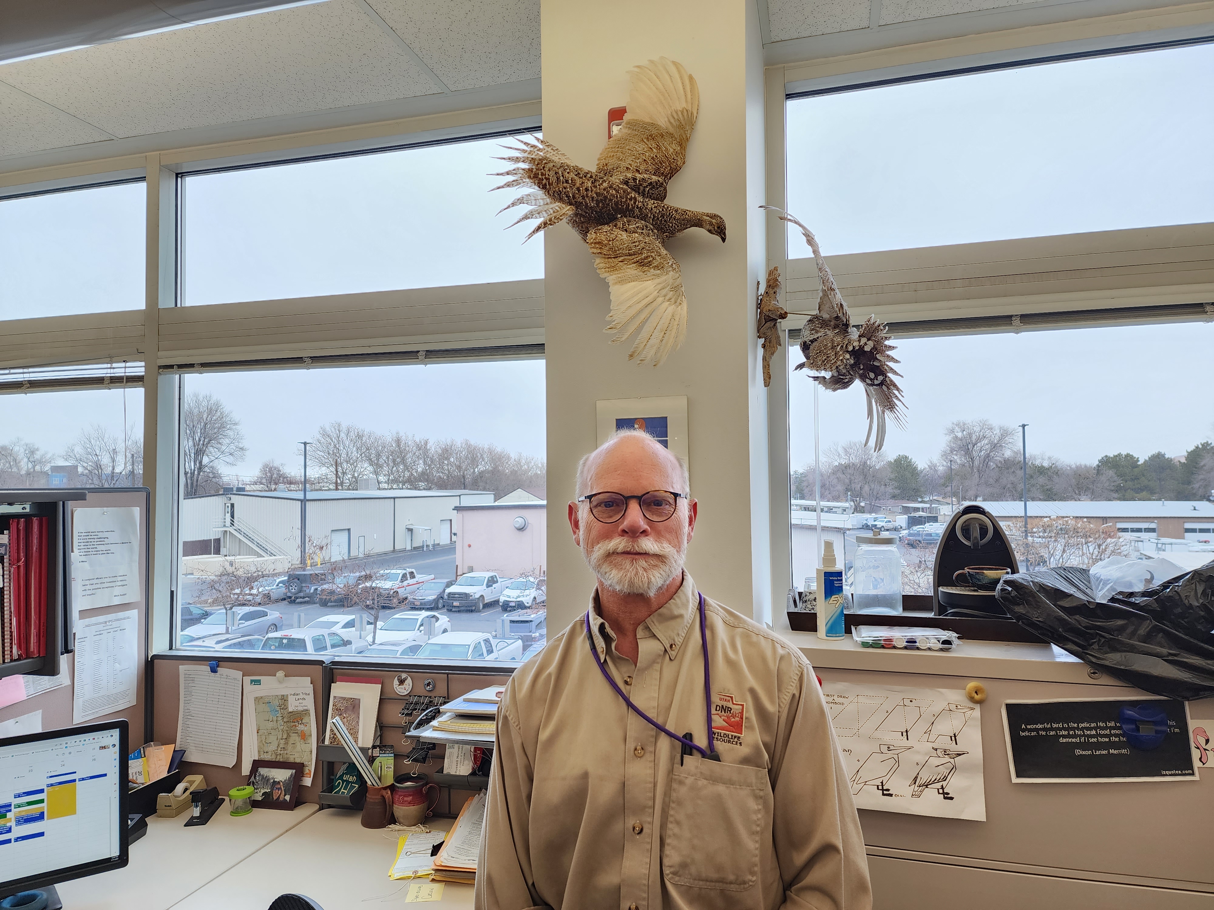 Russell Norvell, avian conservation program coordinator, Utah Division of Wildlife.
