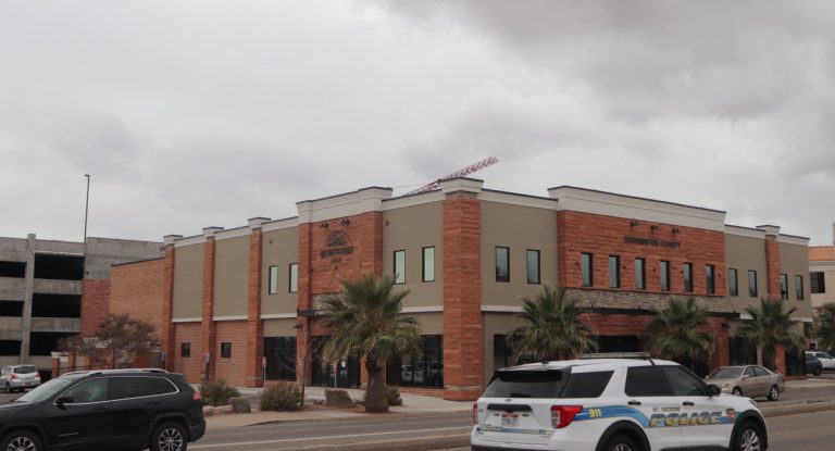 The Washington County Boulevard Office Building in St. George is seen Thursday. The Washington County Commission is in the process of considering a $20 million bond for the internal renovation of a potential new home for the United States Court in Southern Utah.