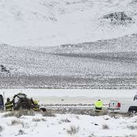 5 dead in Nevada crash of medical plane that may have broken apart before crash