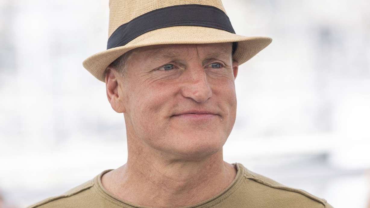 Woody Harrelson poses at the 75th Cannes Film Festival in southern France on May 22, 2022. Harrelson slipped in a joke that’s being seen as promoting a popular anti-COVID-19 vaccination theory during his opening monologue as host of last weekend’s Saturday Night Live.