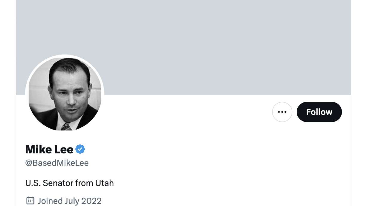 The language on Sen. Mike Lee’s personal Twitter account toward Japanese Prime Minister Fumio Kishidia for not returning Lt. Ridge Alkonis may have led to @BasedMikeLee being briefly suspended Wednesday.