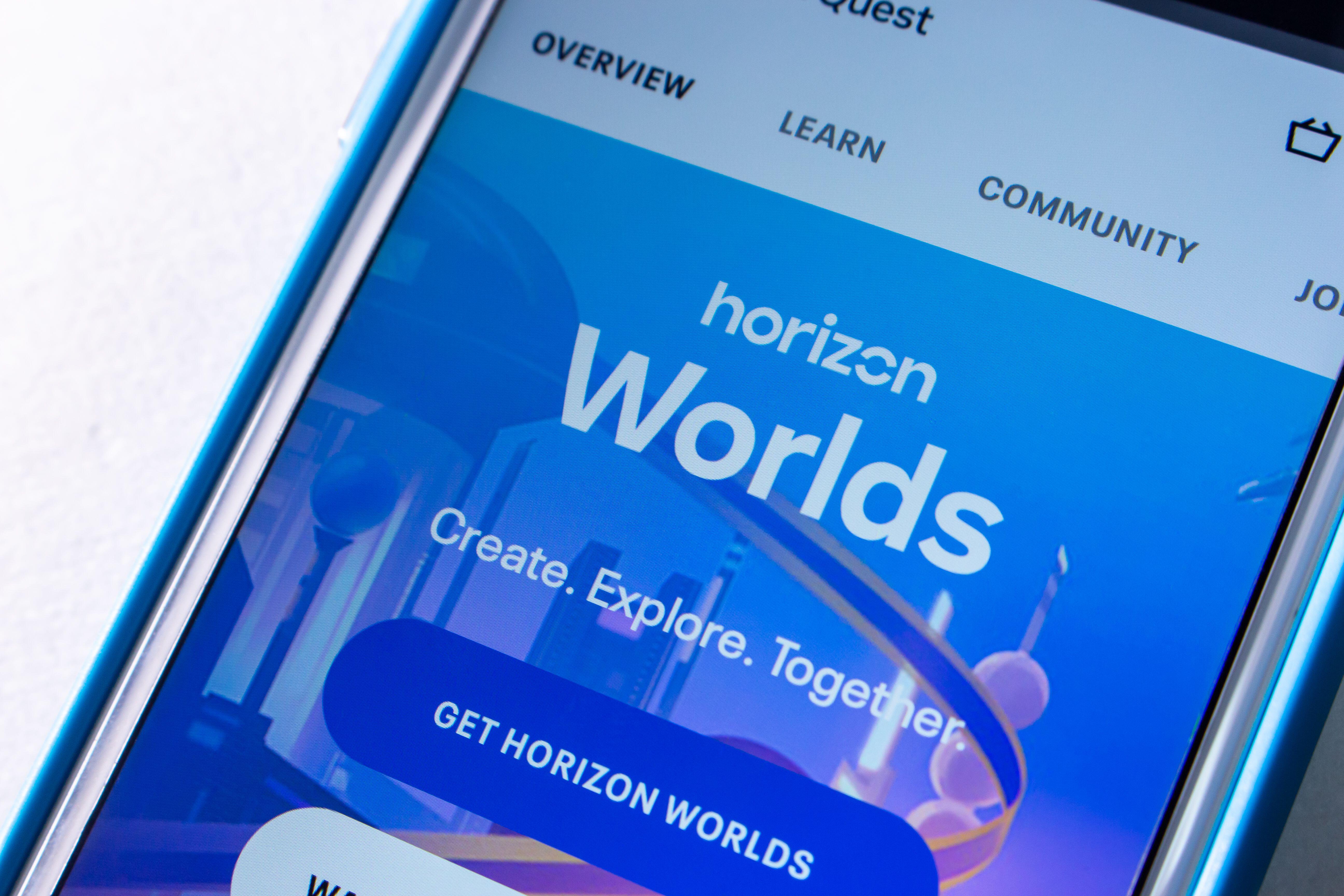Two Democratic senators urged Meta this week to suspend a reported plan to offer Horizon Worlds, the company's flagship virtual reality app, to teens between the ages of 13 and 17.