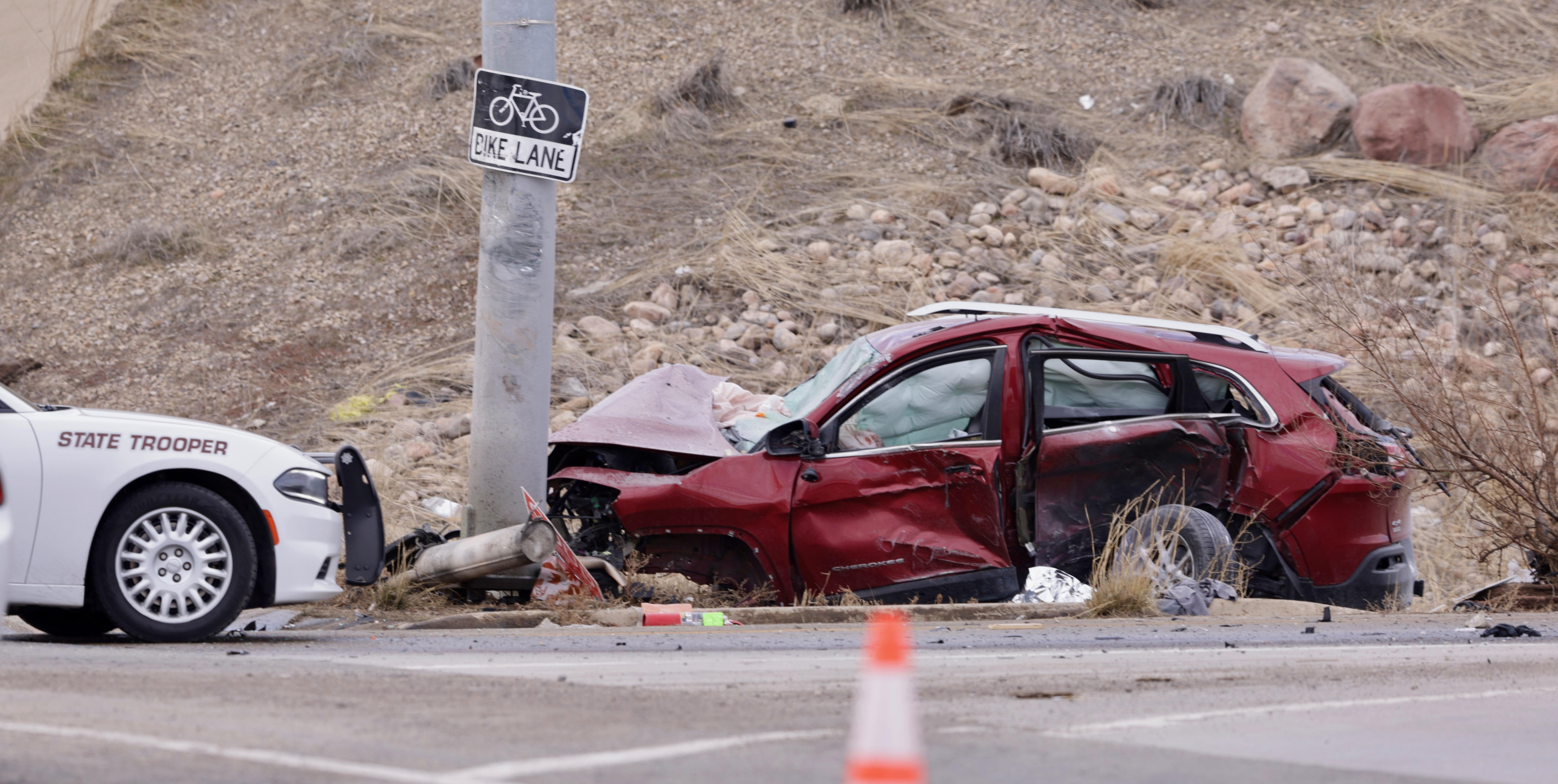 One in critical condition following North Salt Lake car crash