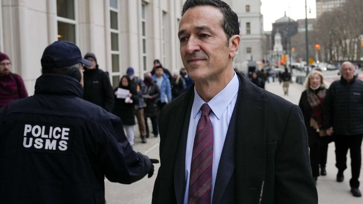 FILE — Former 21st Century Fox executive Hernan Lopez arrives at Federal court in Brooklyn, Jan. 17, 2023, in New York. For seven weeks in a U.S. courtroom, federal jurors bore witness to a corruption scandal that had gripped professional soccer and must now decide the fates of two former Fox executives accused of paying millions of dollars in bribes to gain broadcasting rights to soccer's biggest matches, including the World Cup.