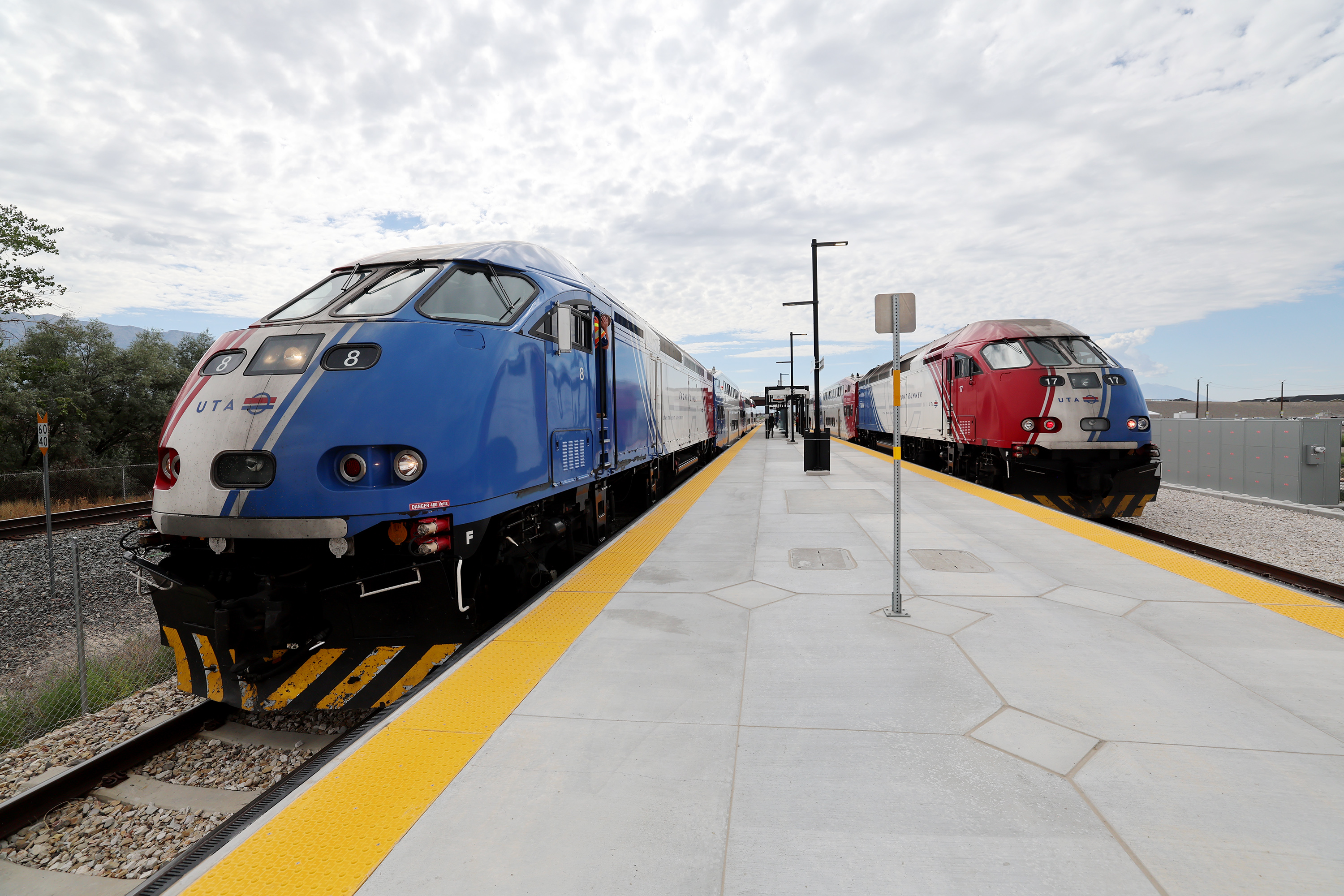 A man was struck and killed by a FrontRunner train in Clearfield Friday. 