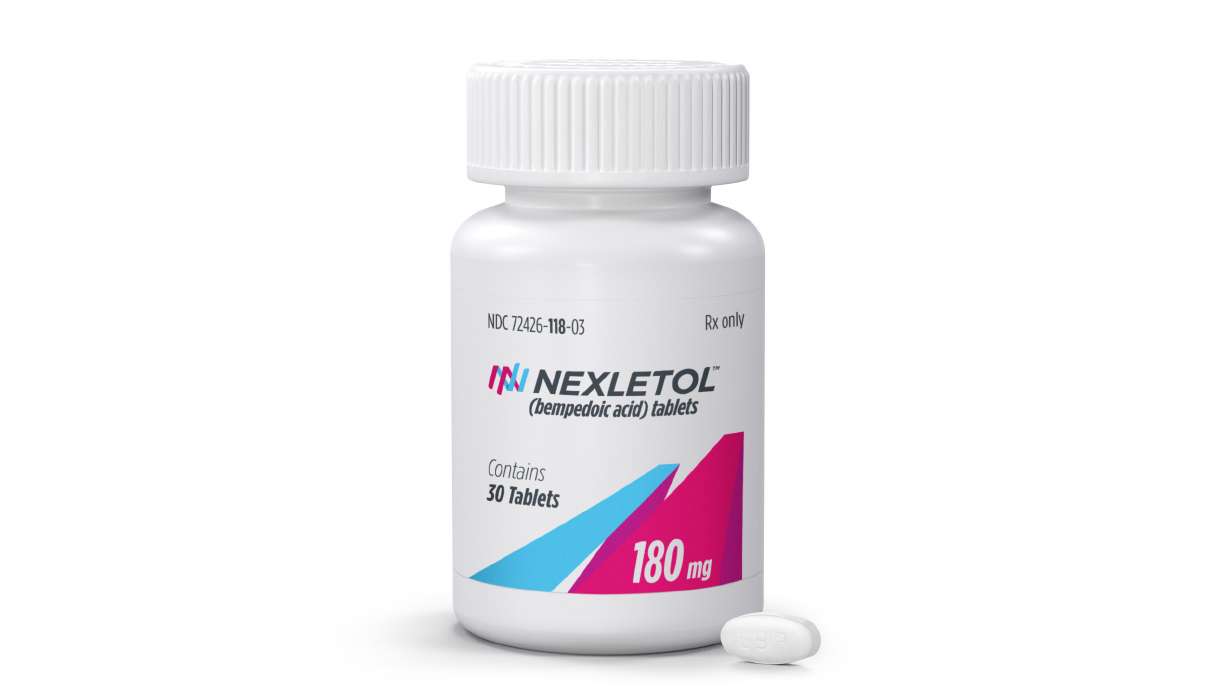 In a major study released Saturday, Nexletol reduced the risk of heart attacks and other health problems in people who can't take drugs called statins, the main cholesterol-lowering treatment.
