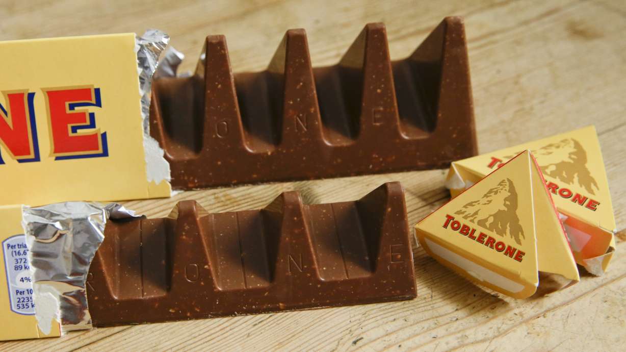 The makers of Toblerone are stripping images of Switzerland's famed Matterhorn and the Swiss flag from the packaging of the milk-chocolate treat to comply with “Swissness” legislation.