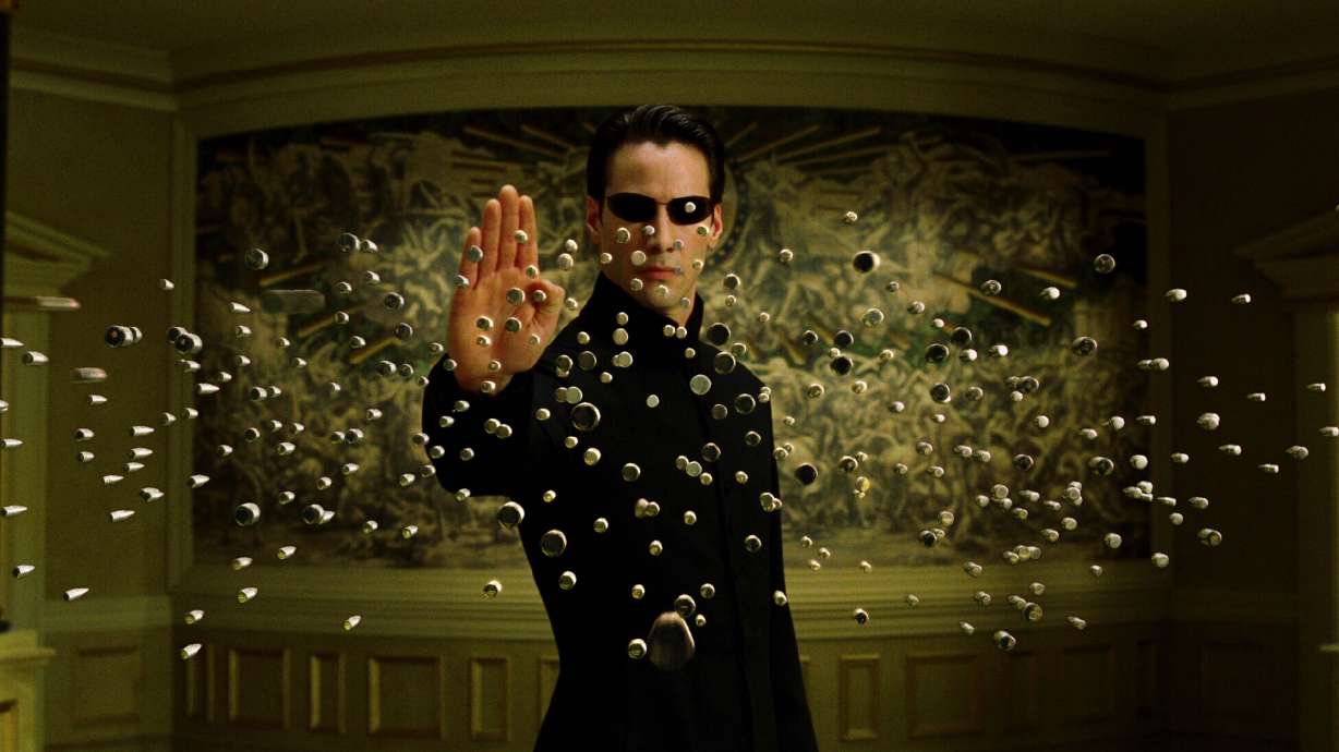 Keanu Reeves is pictured here in a scene from "The Matrix Reloaded." The actor recently confirmed he took the red pill from "The Matrix."