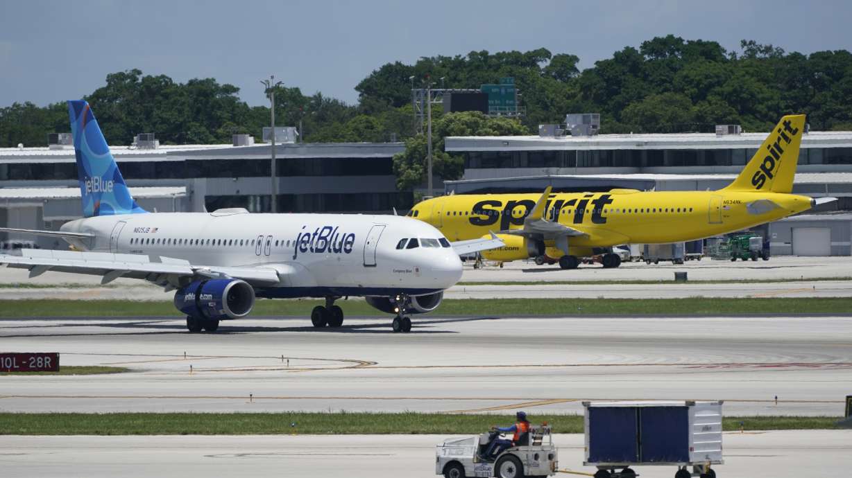 The Biden administration wants to block JetBlue from buying Spirit Airlines, saying the deal would reduce competition and hurt travelers.
