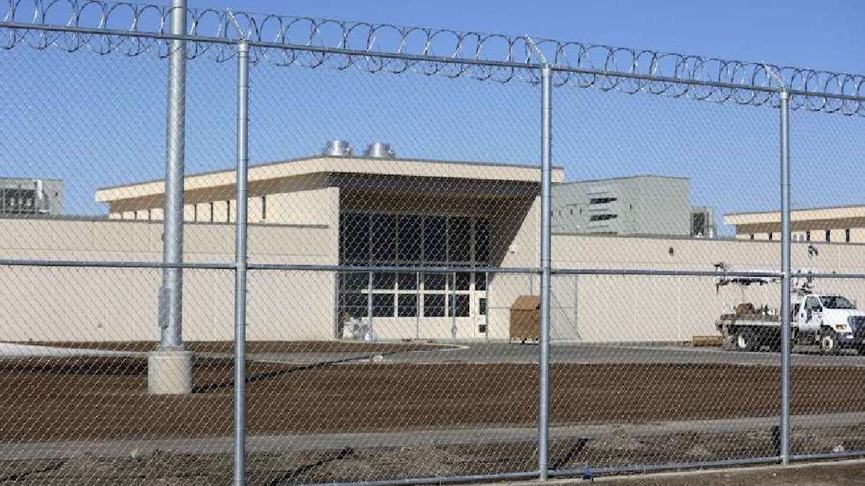 The new Utah State Prison is pictured in Salt Lake City on Oct. 21, 2021.