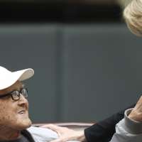 World War II vet celebrates 100th birthday with friends, family and a morning walk at the mall