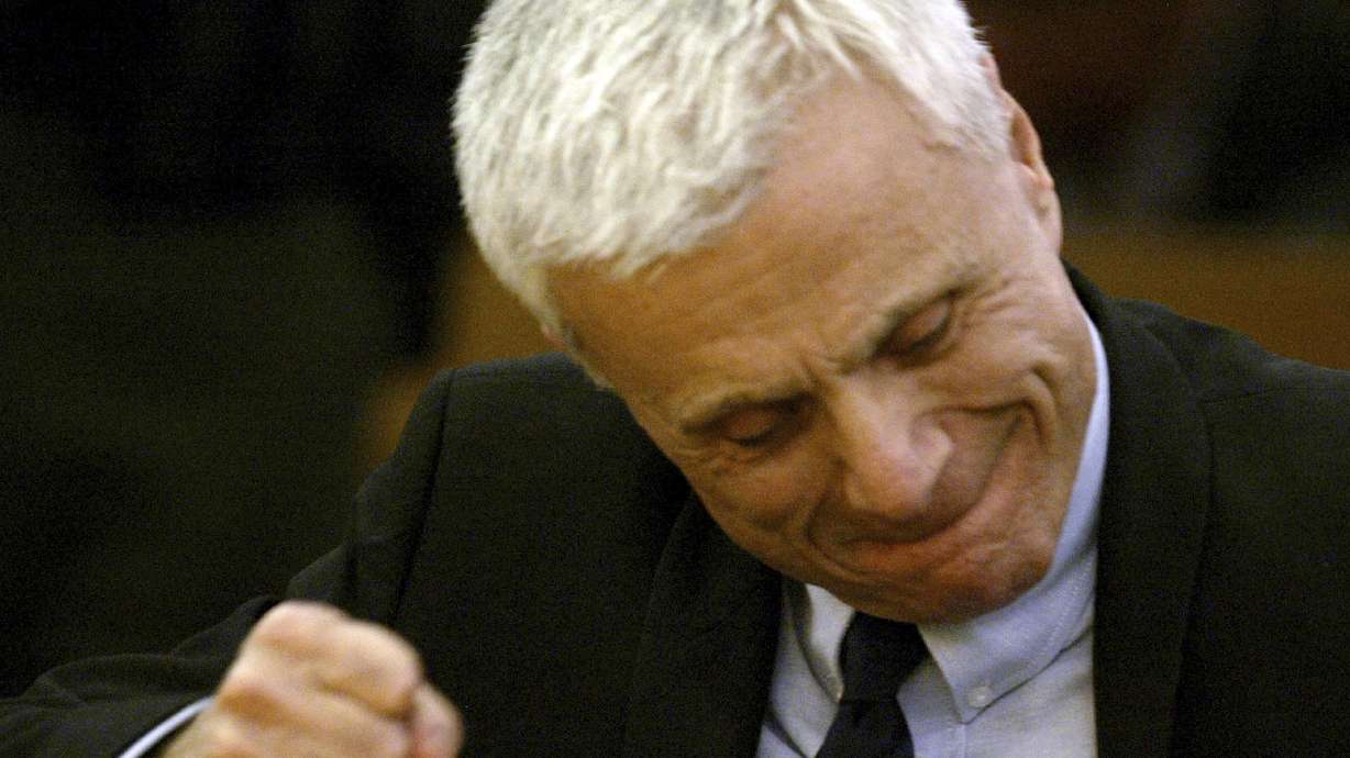 Actor Robert Blake reacts after hearing the verdicts read in his murder trial for the death of his wife Bonny Lee Bakley in Los Angeles, March 16, 2005. Blake died Thursday at age 89.