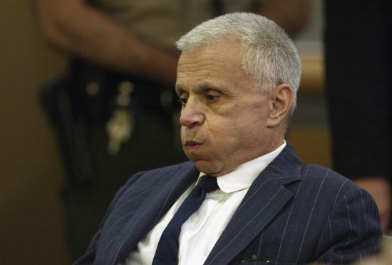 Actor Robert Blake breaths, March 27, 2003, at his arraignment inside the Van Nuys Superior Court in Los Angeles. Blake, the Emmy award-winning performer who went from acclaim for his acting to notoriety when he was tried and acquitted of murdering his wife, died Thursday at age 89.