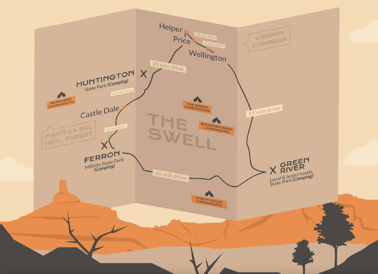 Utah's hidden loop leads to adventure in Carbon and Emery counties