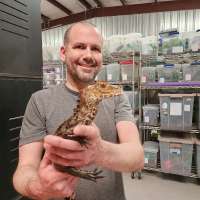 Utah college professor breeds reptiles, assists with displaced animals