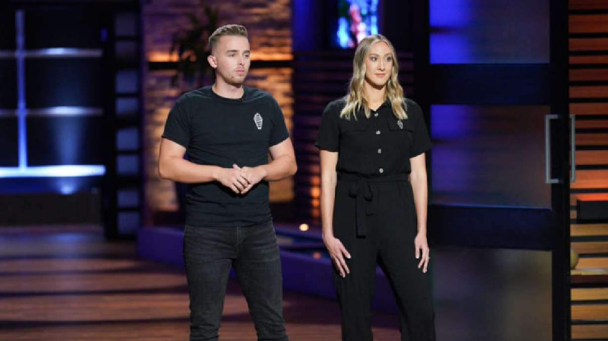 Entrepreneurs Kaitlyn and Jeremy Carlson went into the Tank eager to secure a deal with a Shark. The episode airs on Friday on ABC.