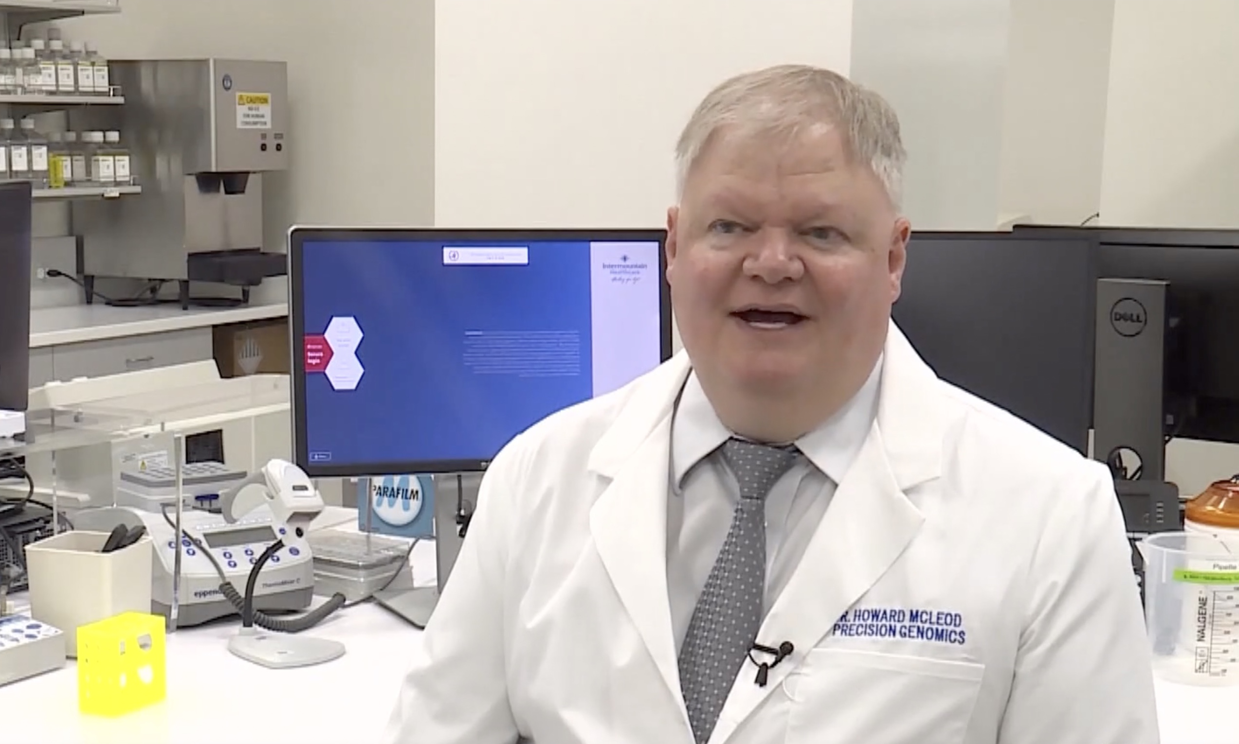 Dr. Howard Mcleod says that by identifying genetic risk, doctors can get a little bit of a glimpse into the crystal ball of that person’s health.