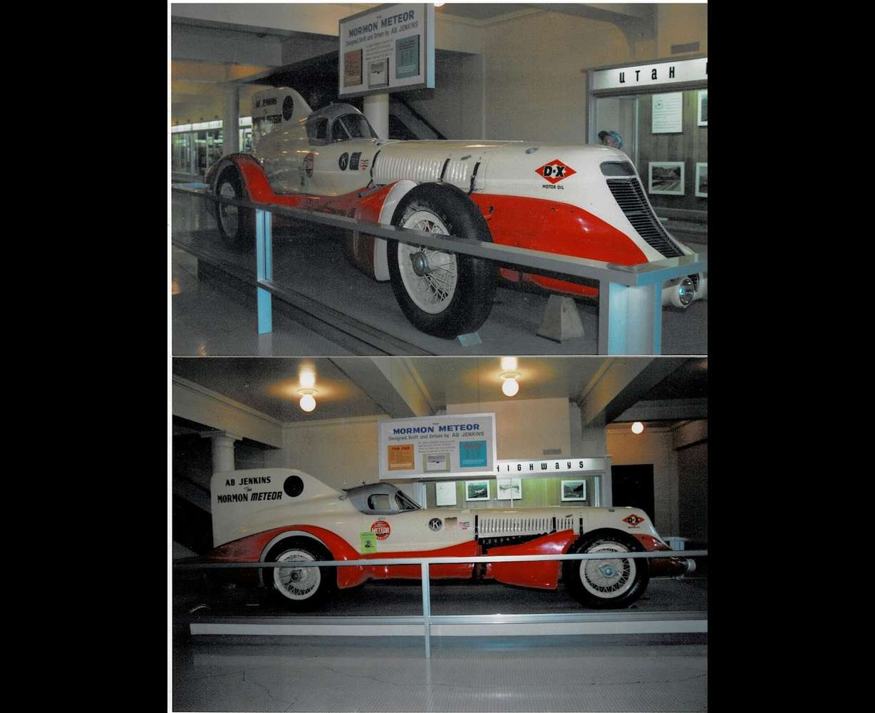 The Mormon Meteor III is seen on display at the Utah Capitol in this undated photo.