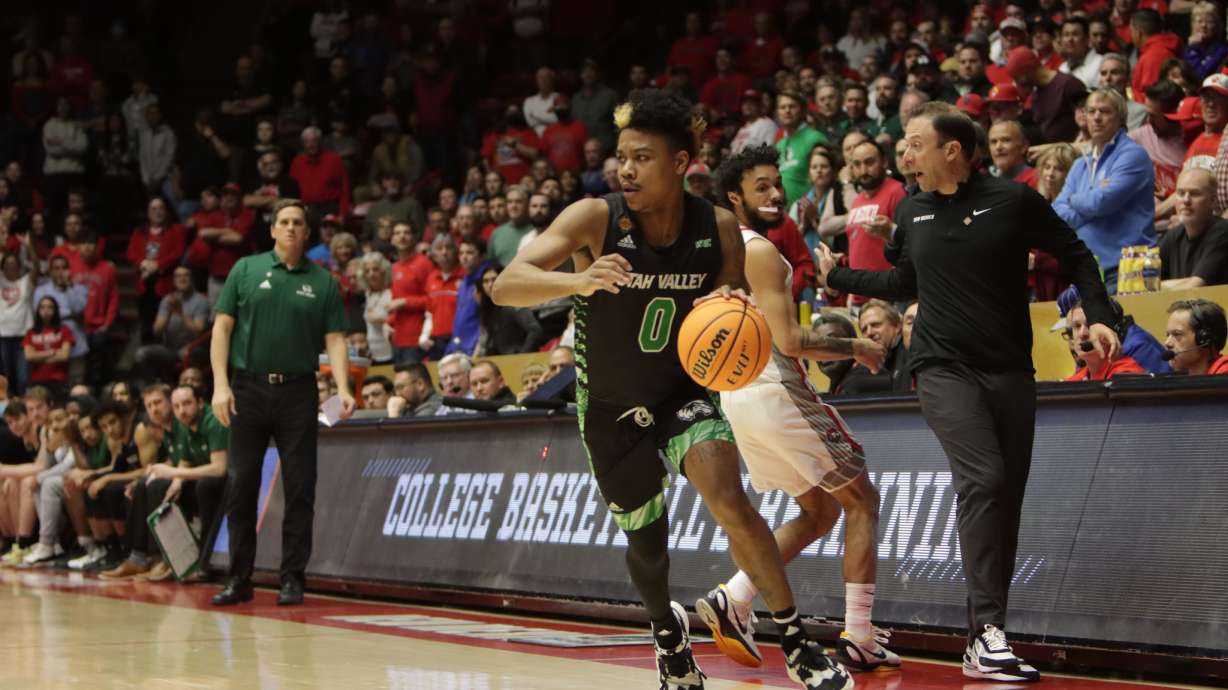 Justin Harmon poured in a career-high 32 points to go along with three rebounds and three assists to lead the Wolverines to their first NIT victory in school history, 83-69, over No. 2-seeded New Mexico in the Pit in Albuquerque, New Mexico.