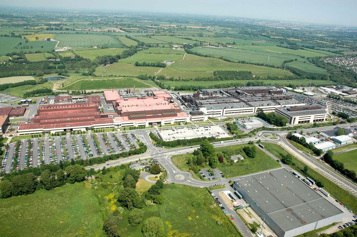 An Intel facility located in Ireland is pictured in this 2006 photo.