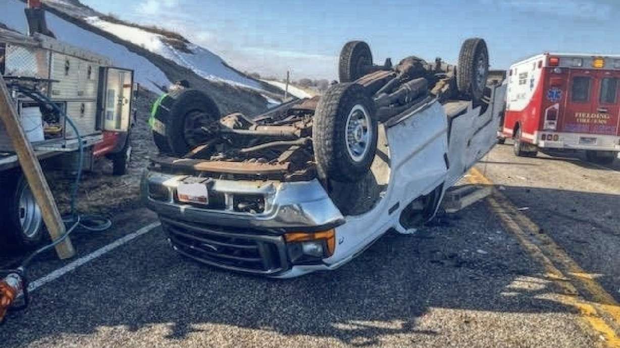 Troopers say one person was killed in a crash on state Route 38 where it intersects with state Route 30 in Box Elder County on Tuesday.