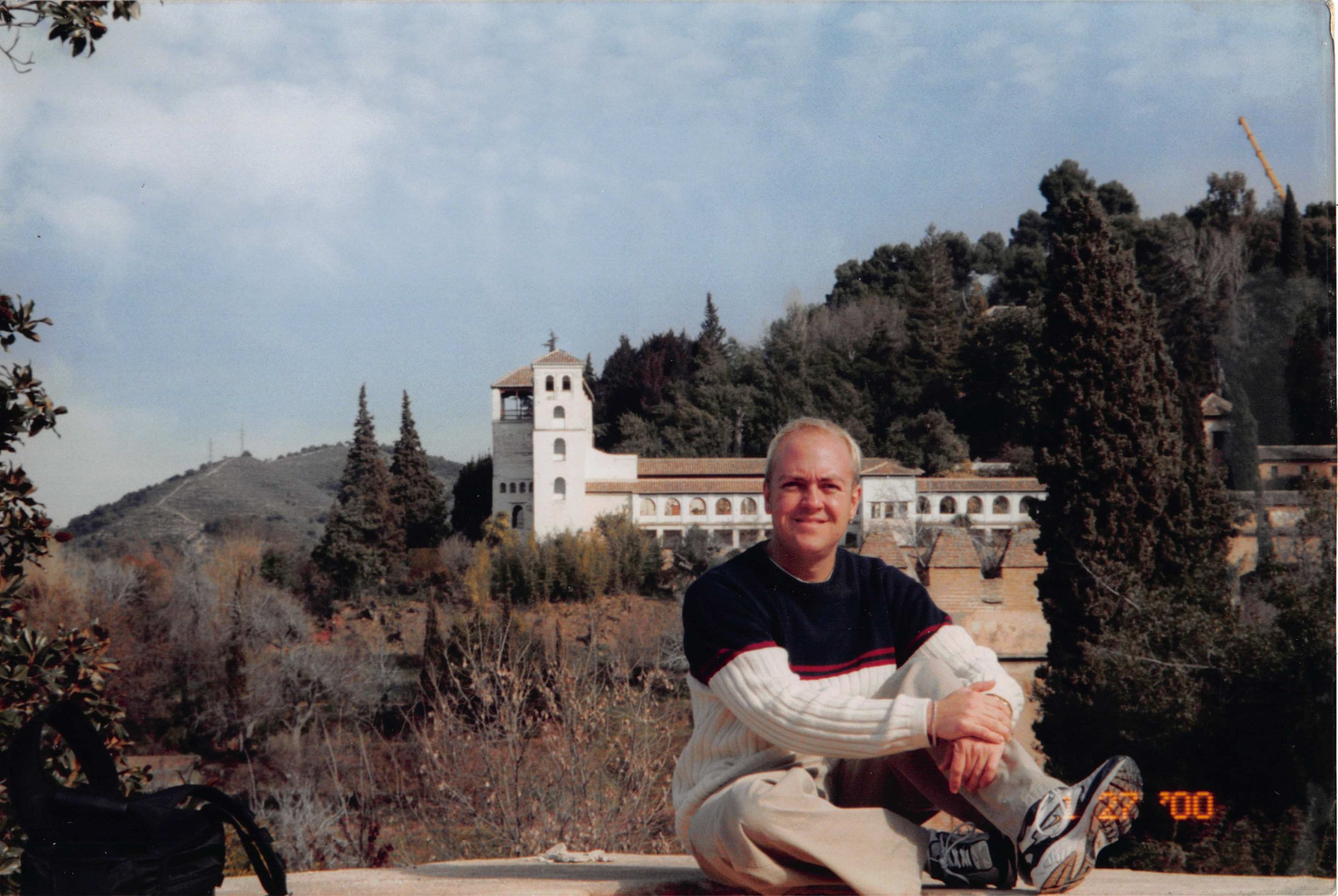 Todd Curtis seen on a trip to Europe. From kind acts to clean copy, Todd Curtis taught us all just how much the little things matter.