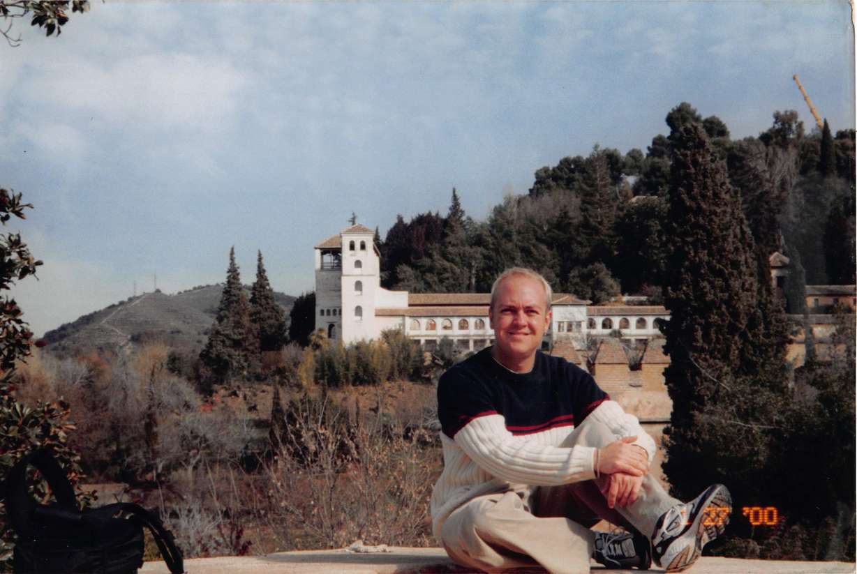 Todd Curtis seen on a trip to Europe. From kind acts to clean copy, Todd Curtis taught us all just how much the little things matter.