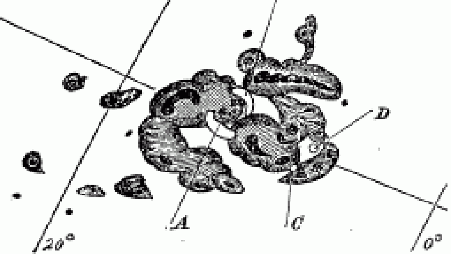 Sunspots were sketched by Richard Carrington on Sept. 1, 1859. The event was a historical anomaly.