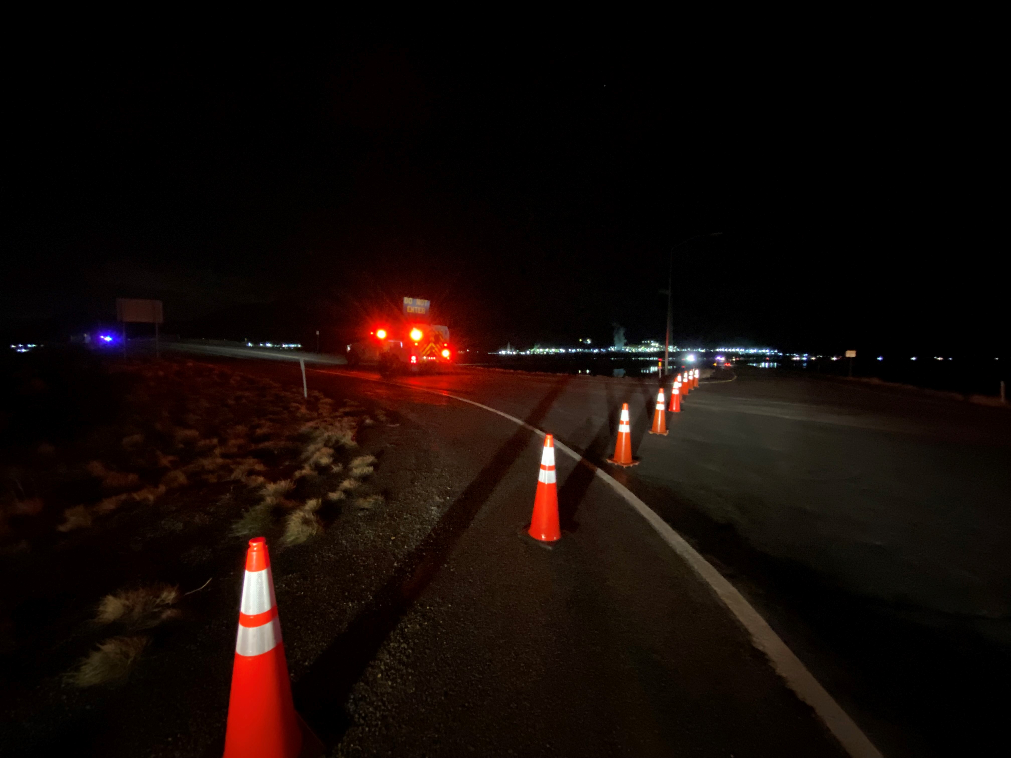 Two people are dead following a crash in Magna, Saturday.