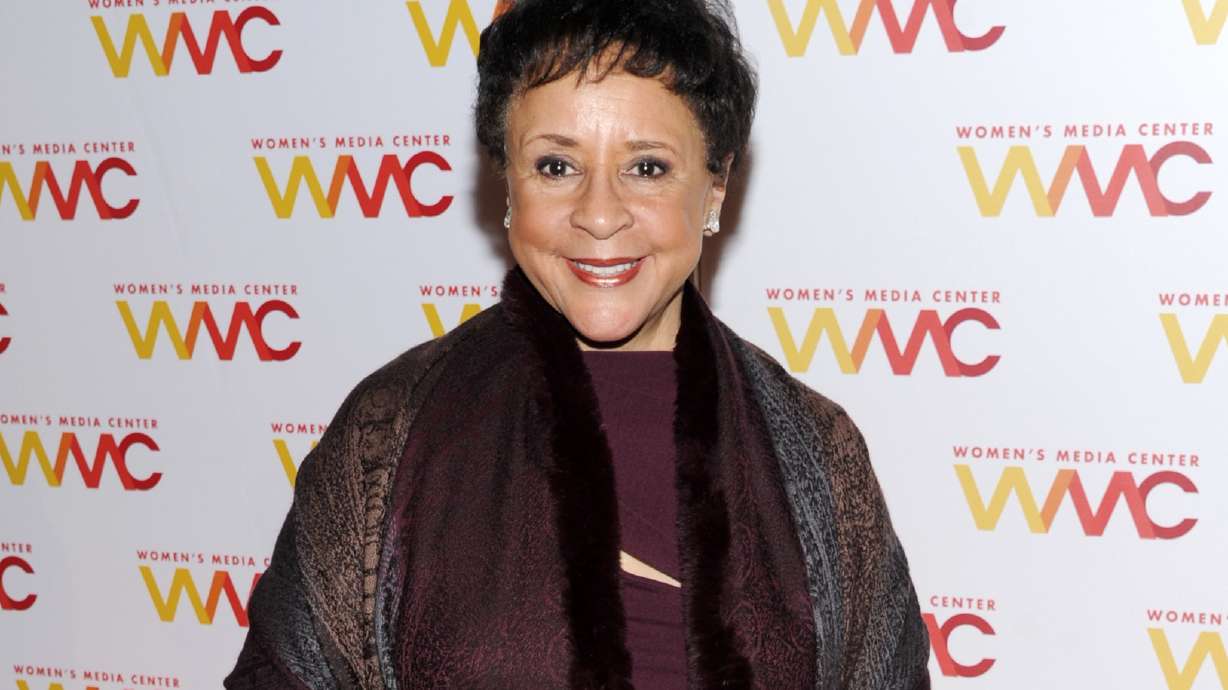 FILE - Philanthropist, sports franchise executive and co-founder of Black Entertainment Television Sheila Johnson appears the 2013 Women's Media Awards in New York on Oct. 8, 2013. Johnson's upcoming memoir. “Walk Through Fire” will document her rise from a middle class family in Illinois to becoming a pioneering Black woman billionaire, and how she endured her troubled marriage to fellow BET founder Robert L. Johnson. The book is scheduled for release in September.