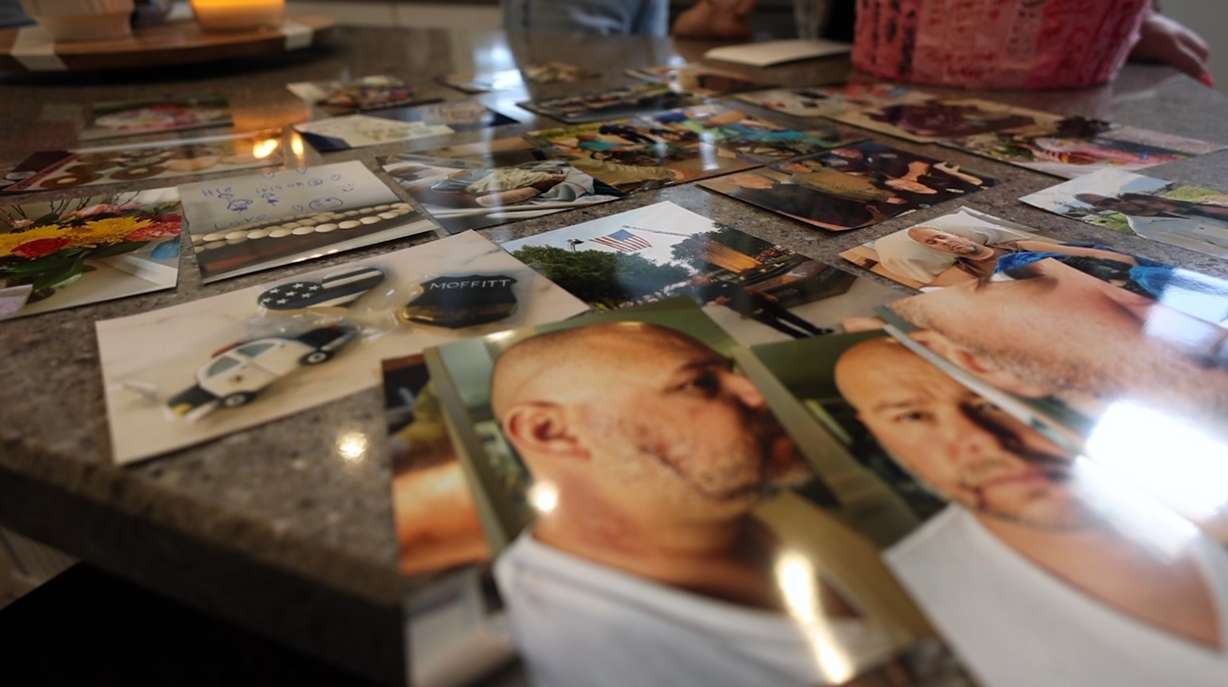 Photos of Sgt. Greg Moffitt.