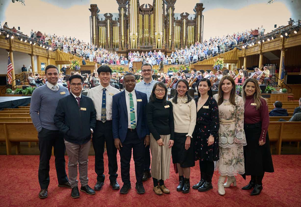 For the first time in its 175-year history, participants living outside the United States will join the Tabernacle Choir, during the 193rd Annual General Conference of The Church of Jesus Christ of Latter-day Saints.