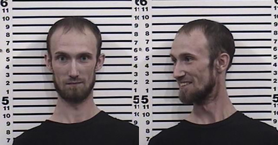 Karl A. Watson is seen in an undated Bonneville County Jail photo. Watson, who police say caused damage to a local bake shop, was allegedly involved in another similar incident the same day.