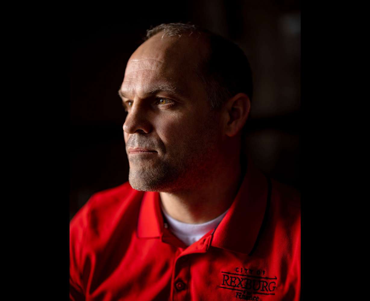 Matt Nielson, chief finance officer for the City of Rexburg, Idaho, is pictured on March 30.