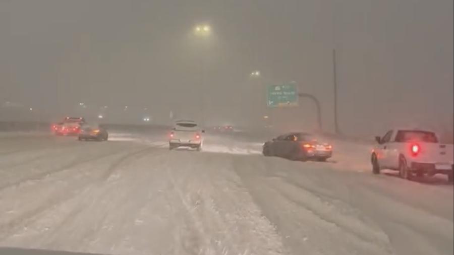 Lake-effect snow hits Tooele County, the west side of the Salt Lake Valley and northern Utah County on Tuesday morning, leading to several crashes and snow-packed roads.