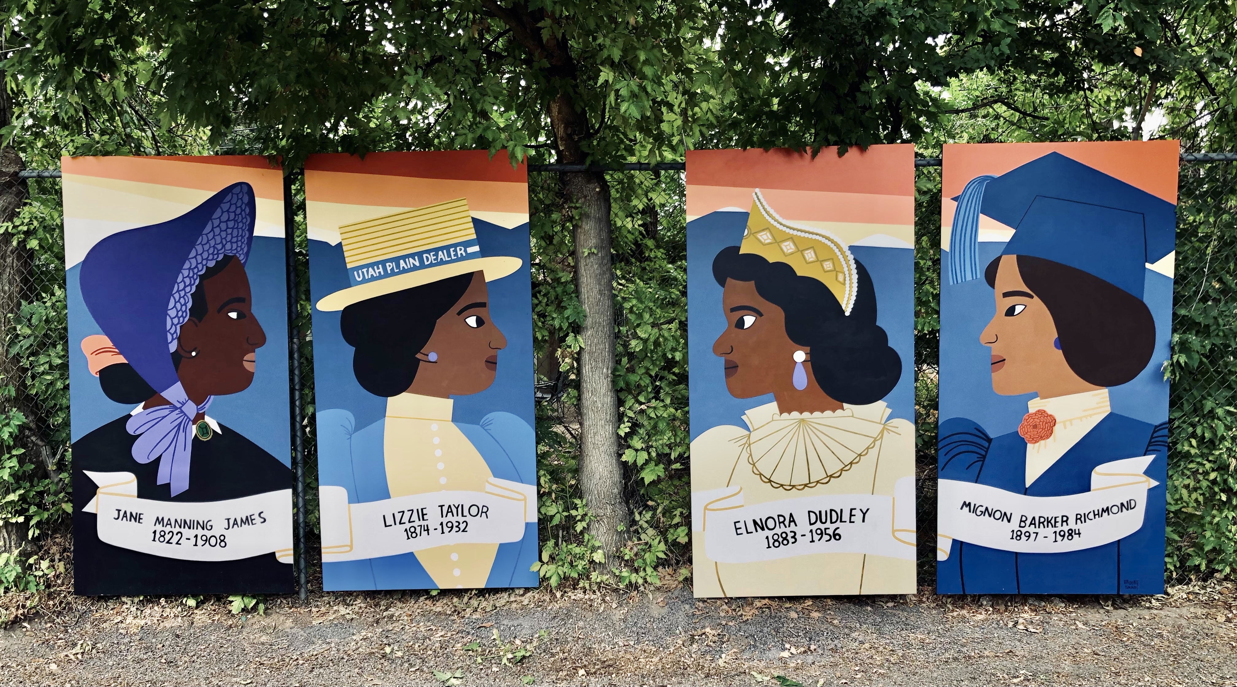 A Better Days mural by artist Brooke Smart in Richmond Park highlights female historical figures. The nonprofit is accepting nominations for a similar mural highlighting influential women from the west side.