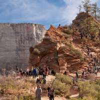 Zion National Park's permit lottery program cuts down on crowding at Angels Landing