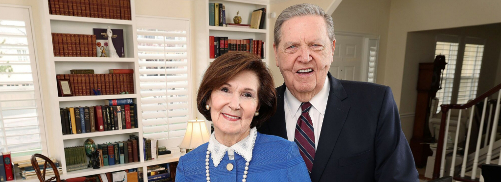 Elder Jeffrey R. Holland and his wife Sister Patricia Holland in 2022. The Church of Jesus Christ announced on Thursday that Elder Holland has been excused from assignments for at least two months for medical treatment and recovery. 