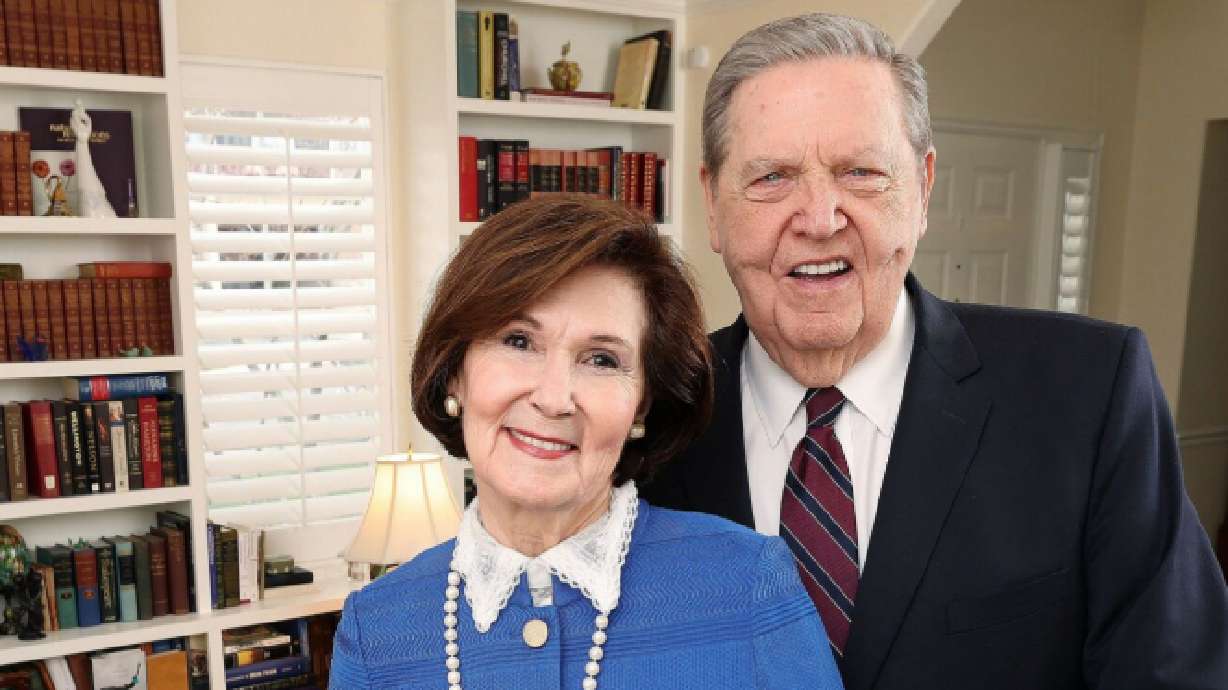 Elder Jeffrey R. Holland and his wife Sister Patricia Holland in 2022. The Church of Jesus Christ announced on Thursday that Elder Holland has been excused from assignments for at least two months for medical treatment and recovery.