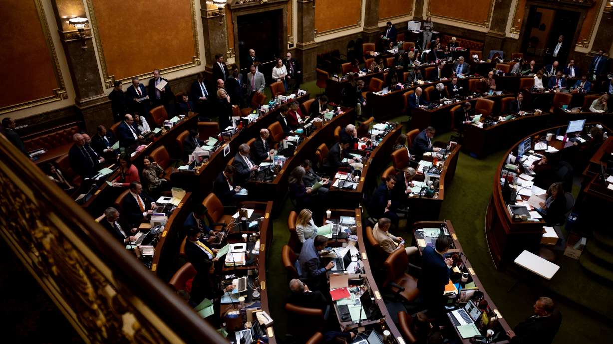 Utah lawmakers can expel one of their colleagues from the chamber by a two-thirds majority vote.