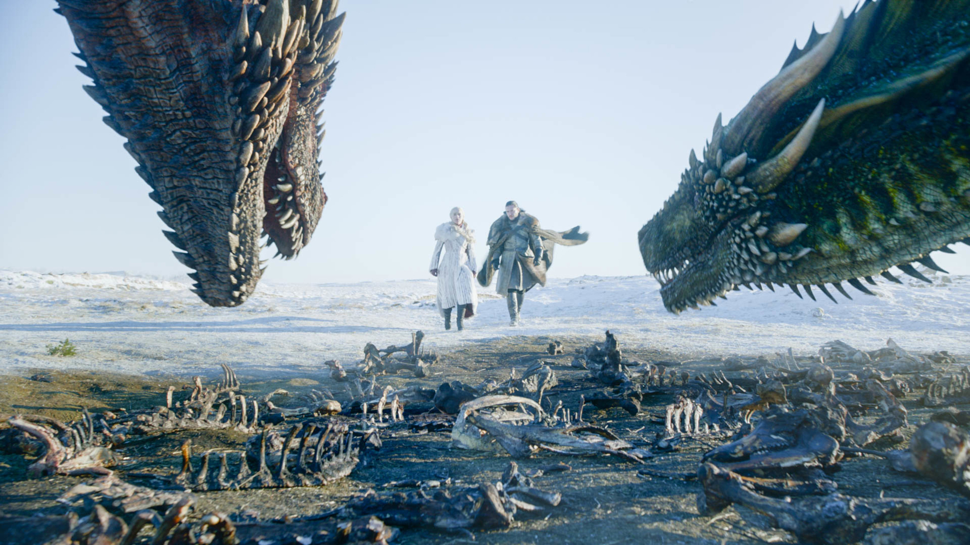 A still from Season 8 of "Game of Thrones." Warner Bros. Discovery announced on Wednesday that "Game of Thrones" and "Harry Potter" franchises will take on new life at the studio's newly minted streaming service Max.