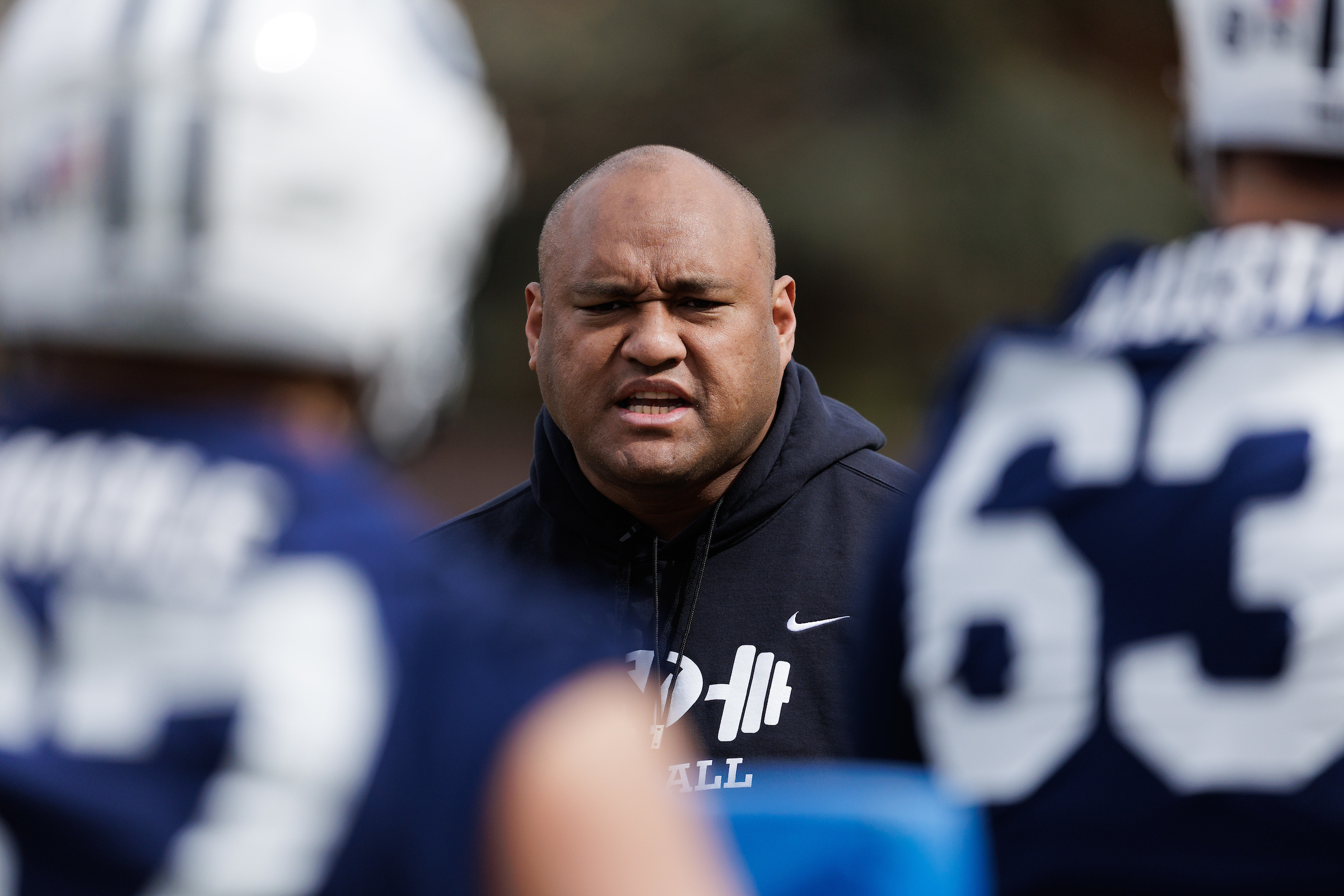 2023 Fall Camp: Practice 7: Coach Sione Po'uha and Defensive Tackles  Preview - BYU Athletics - Official Athletics Website - BYU Cougars