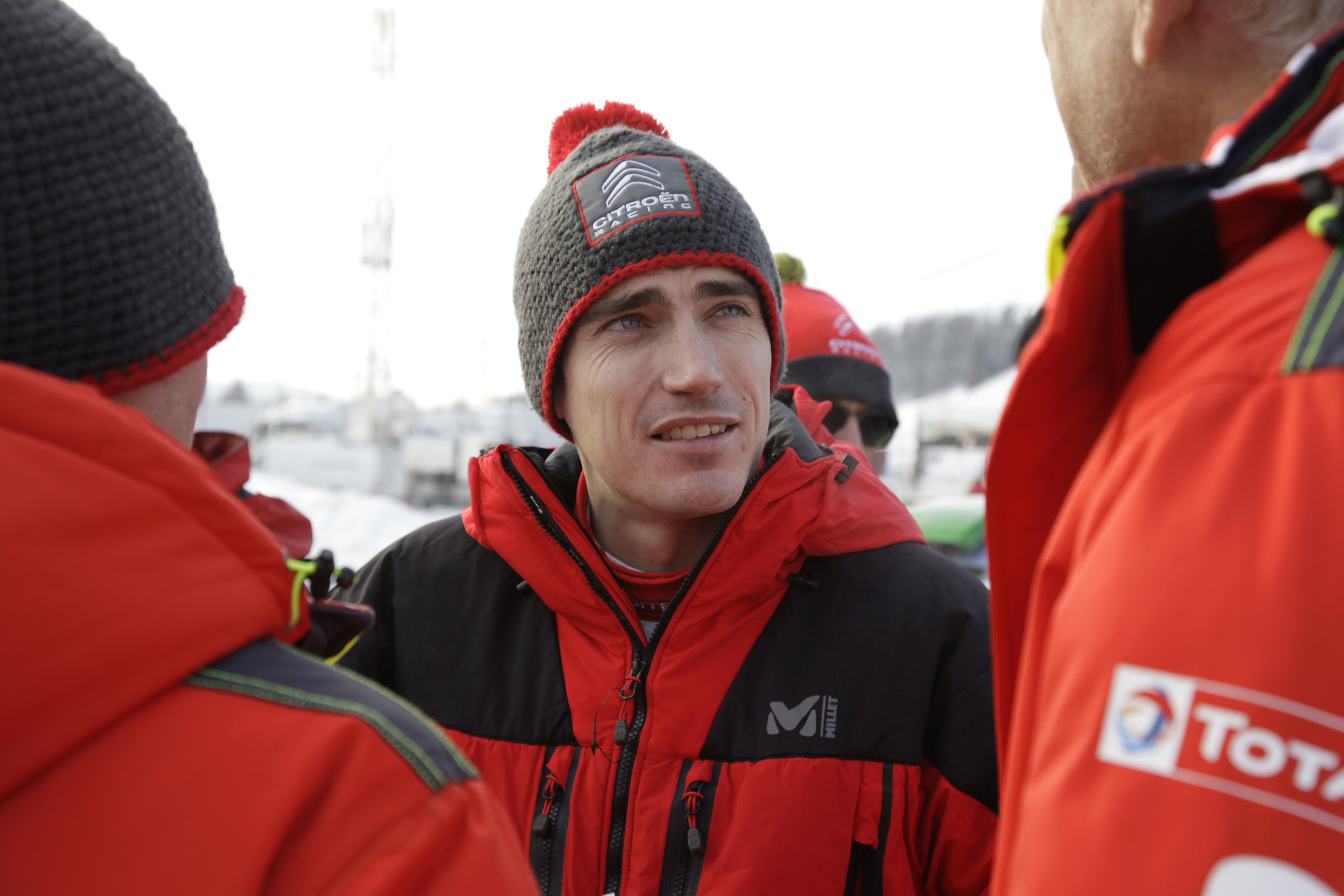 FILE - Craig Breen is seen during a stopover on day 3 of Rally Sweden 2018 as part of the World Rally Championship (WRC) in Torsby, Sweden, on Feb. 17, 2018. Rally driver Craig Breen was killed in an accident Thursday, April 13, 2023, during a test event ahead of a world championship race in Croatia, his team said.