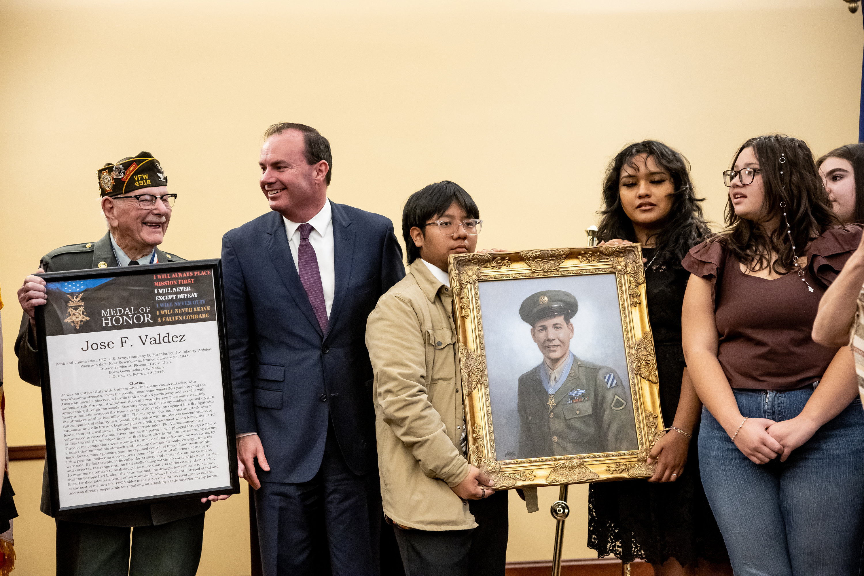 Hispanic-American Medal of Honor recipients, Article