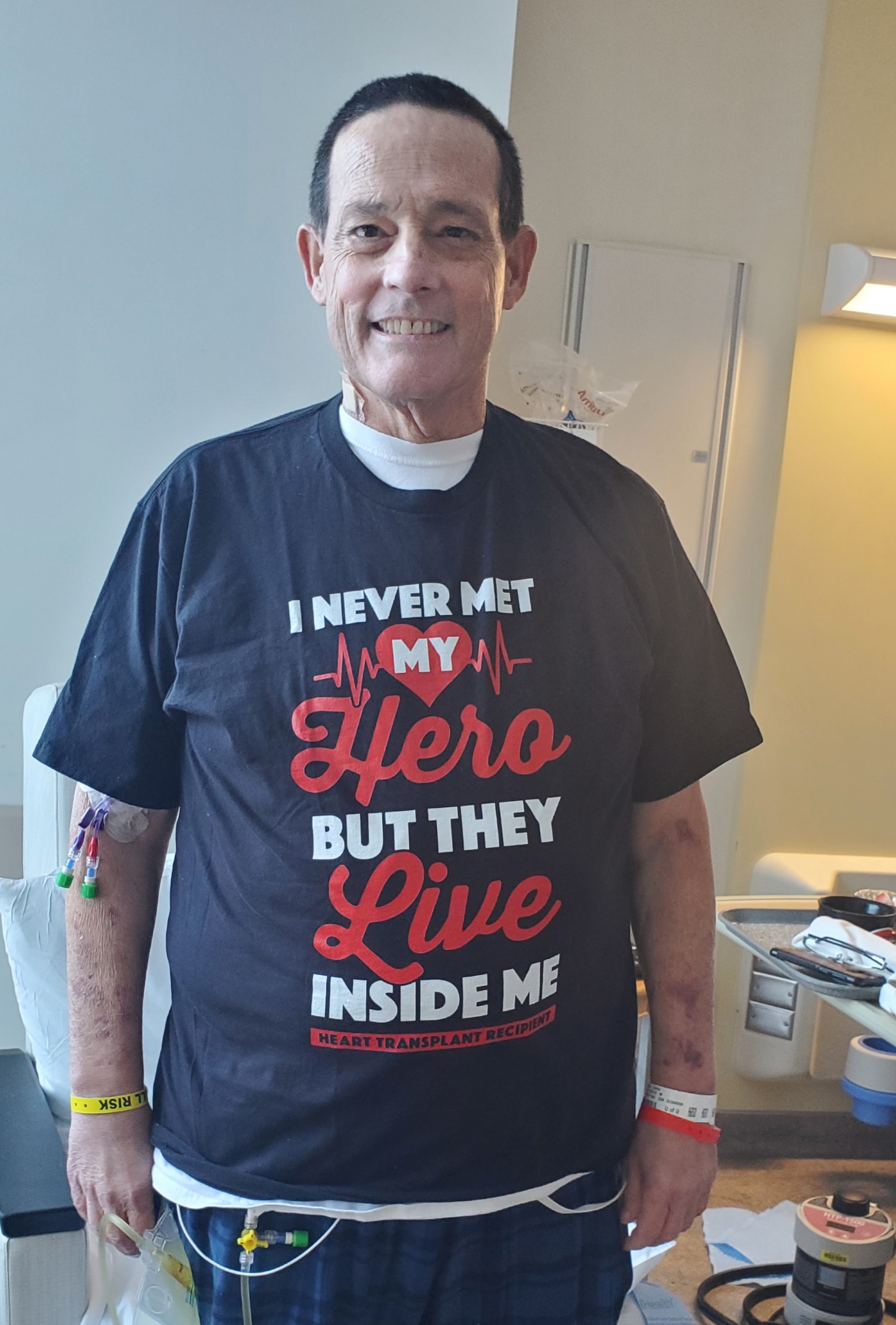 Jim Calentino is recovering from a triple organ transplant in December 2022. The organs came from a donor who died from circulatory death.