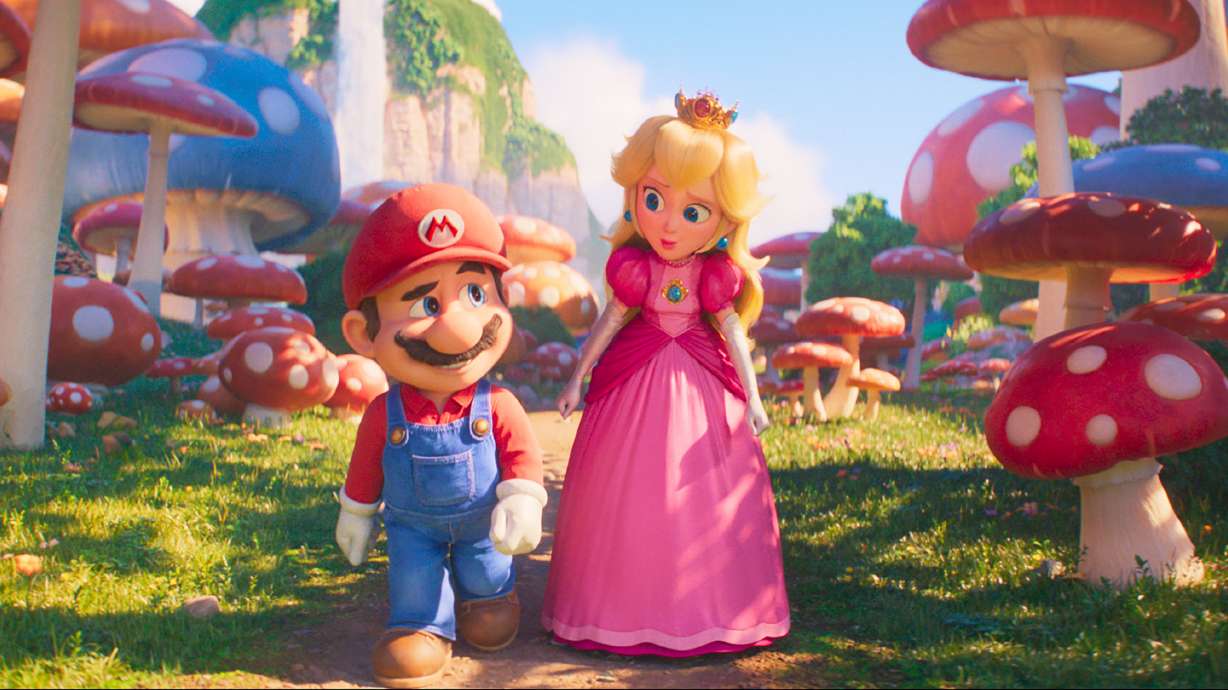 "The Super Mario Bros. Movie" scored the best second weekend ever for an animated movie in North American theaters with $87 million in ticket sales.