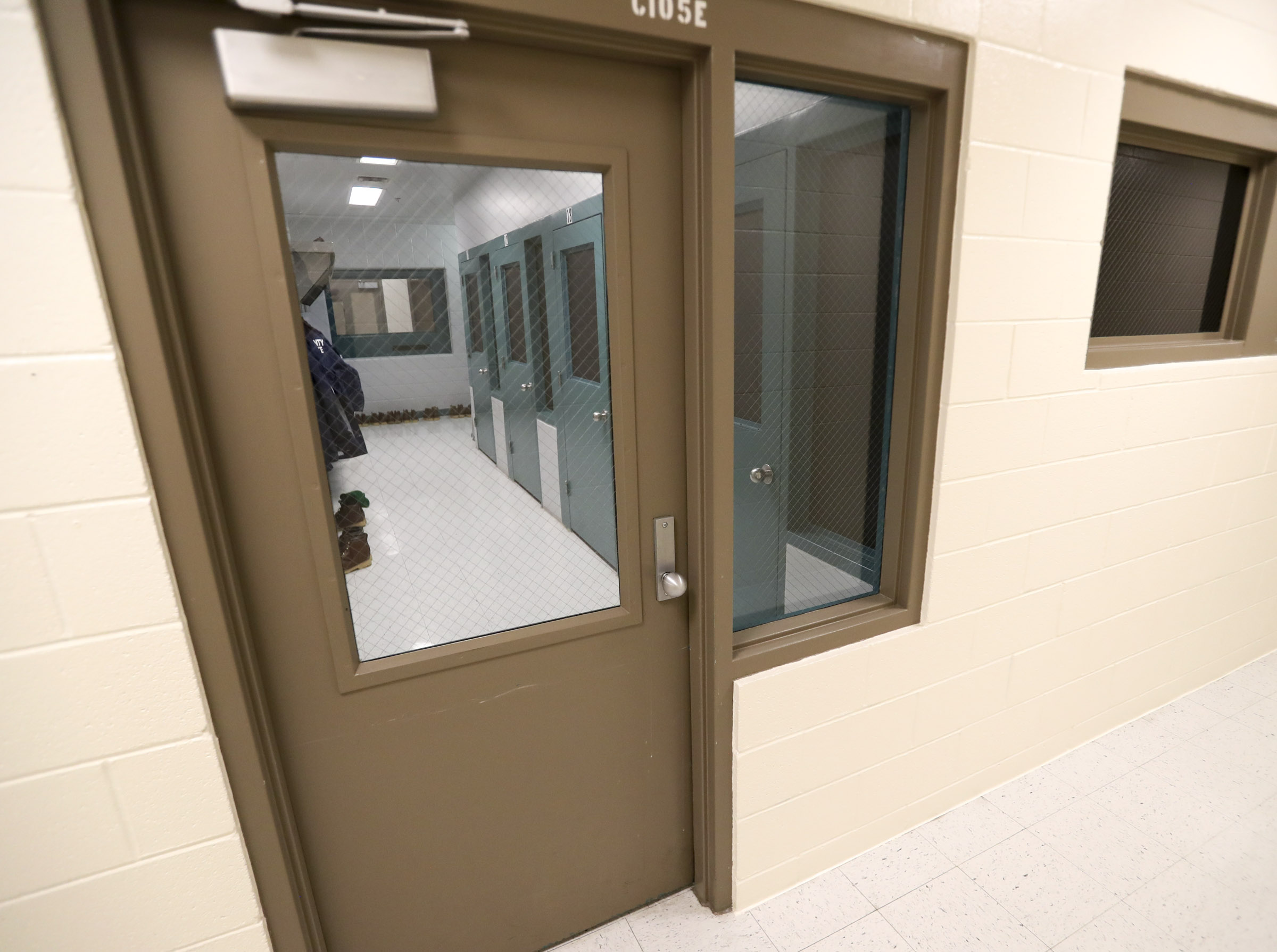 A Clearfield man who allegedly told police he was drunk and possessed by a demon was booked into the Davis County Jail on Sunday after police say he attacked his elderly neighbors in their bedroom.